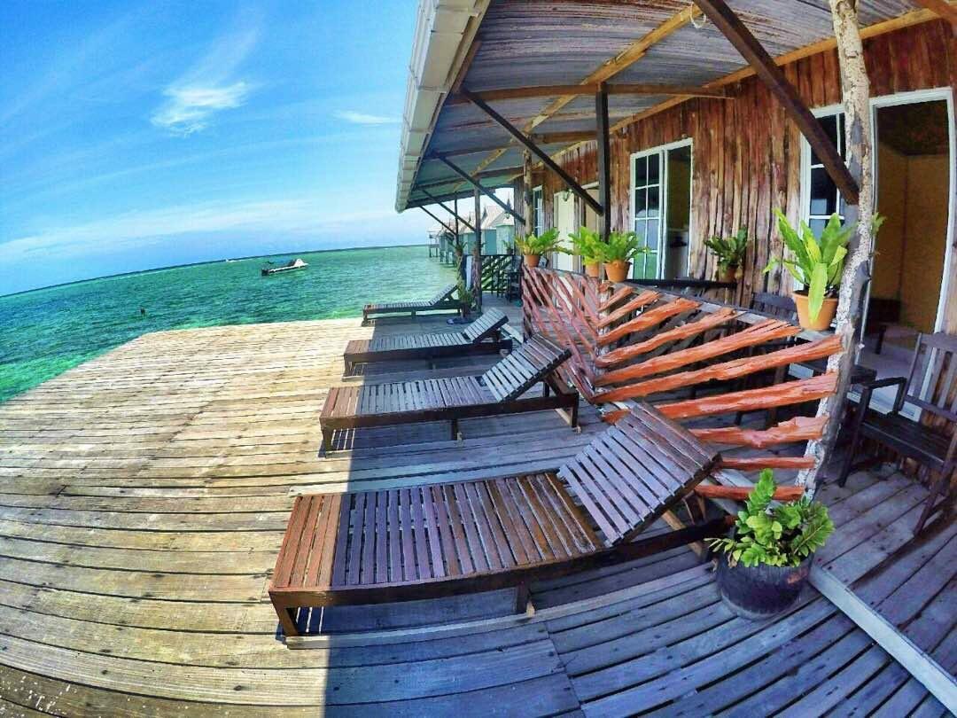 Sipadan Micro Dive Hotel Mabul Island Exterior foto